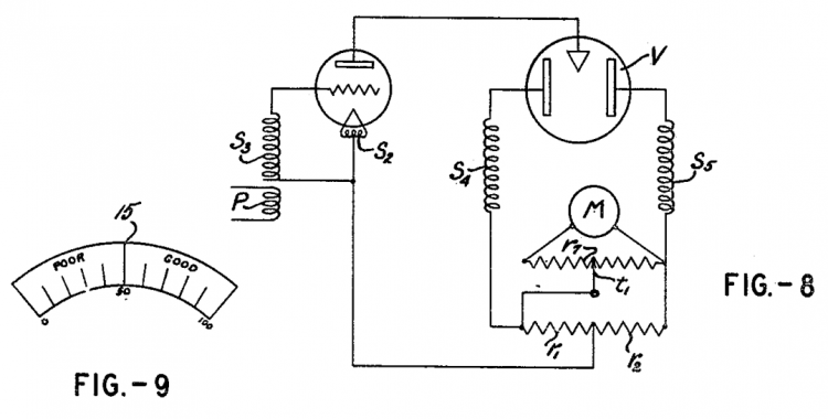 Tube Tester - U.S. Patent number 1,999,858